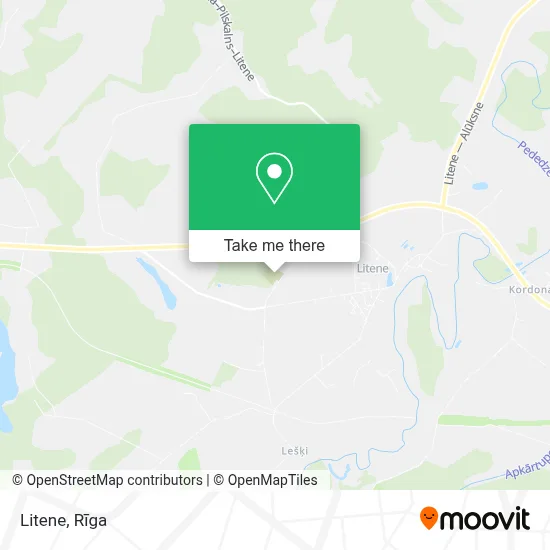 Litene map