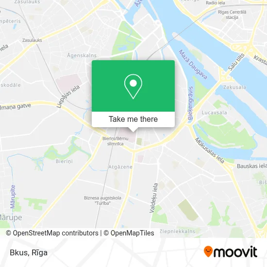 Bkus map
