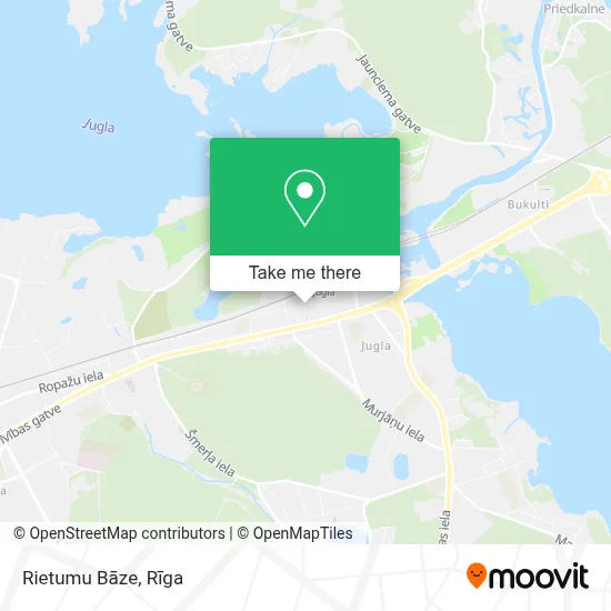 Rietumu Bāze map