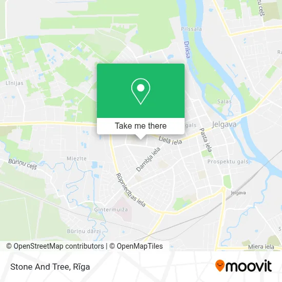 Stone And Tree map