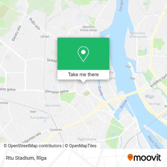 Rtu Stadium map