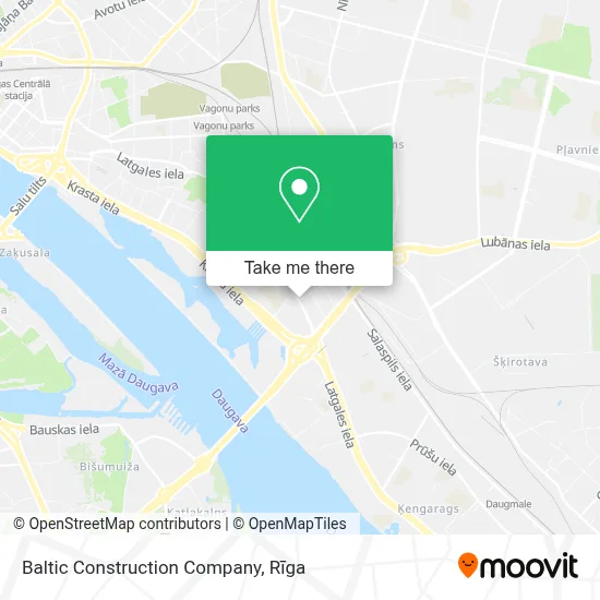 Baltic Construction Company map