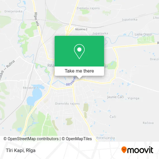 Tīri Kapi map