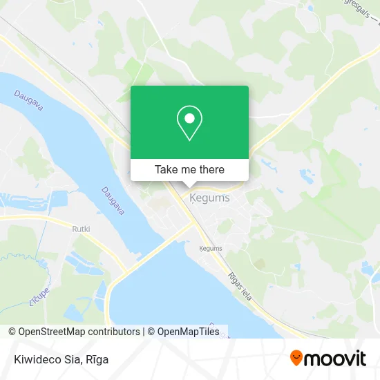 Kiwideco Sia map