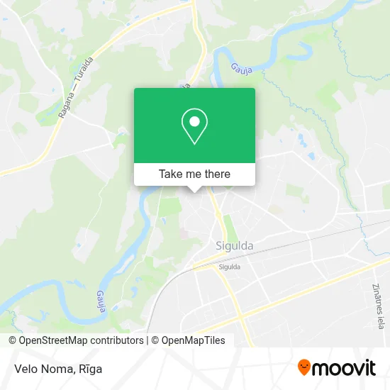 Velo Noma map