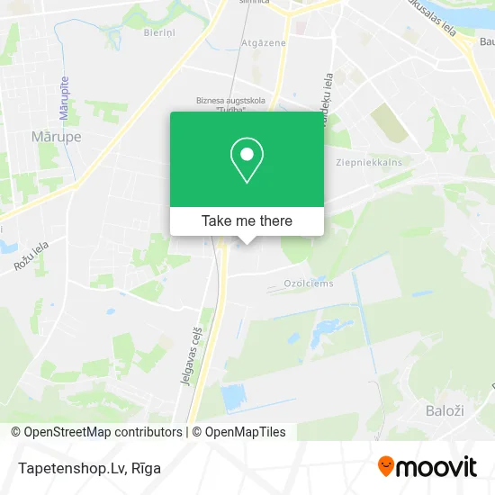 Tapetenshop.Lv map