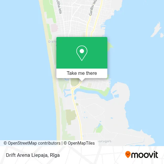 Drift Arena Liepaja map
