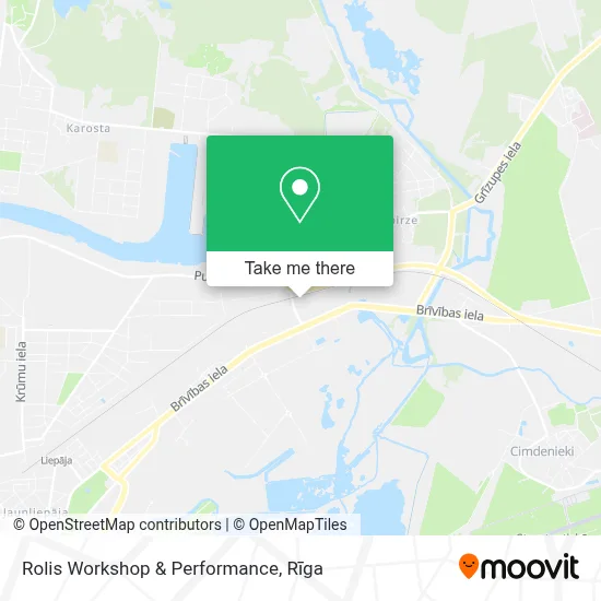 Rolis Workshop & Performance map