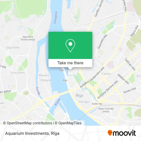 Aquarium Investments map