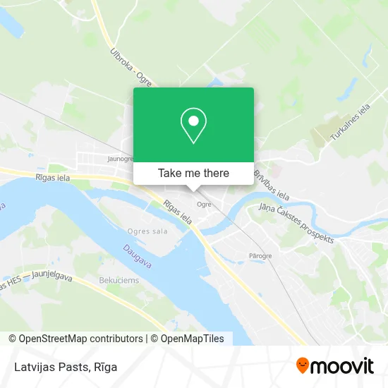 Latvijas Pasts map