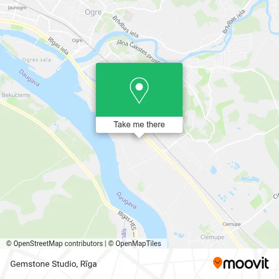 Gemstone Studio map