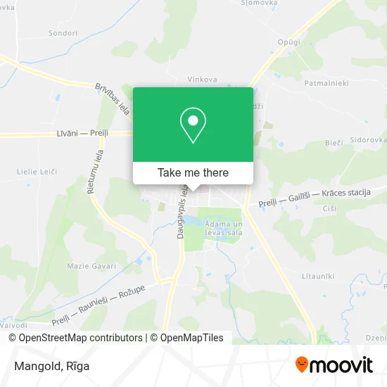 Mangold map