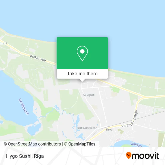 Hygo Sushi map
