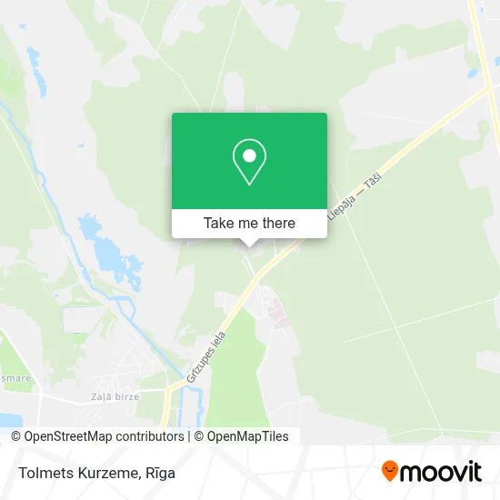 Tolmets Kurzeme map