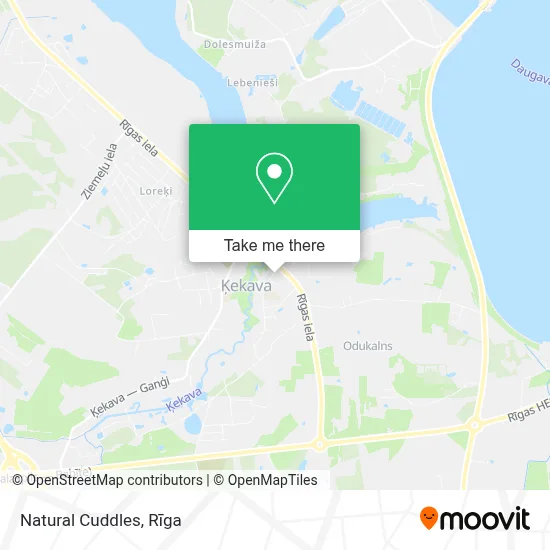 Natural Cuddles map