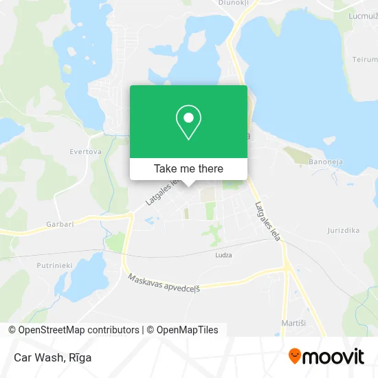 Carwash map