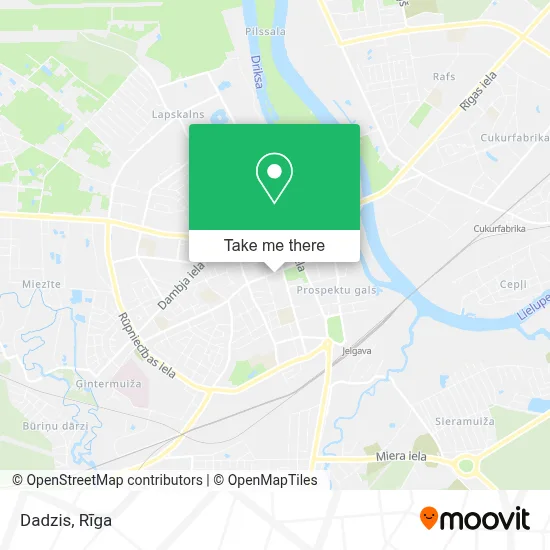 Dadzis map