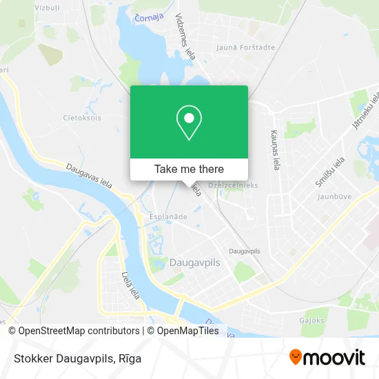 Stokker Daugavpils map