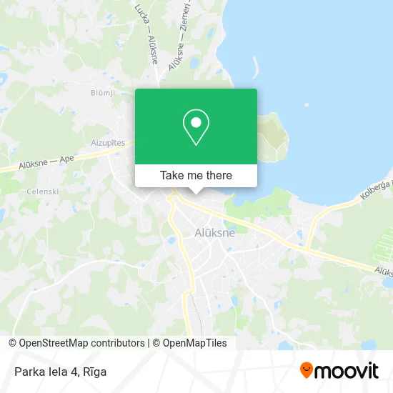 Parka Iela 4 map