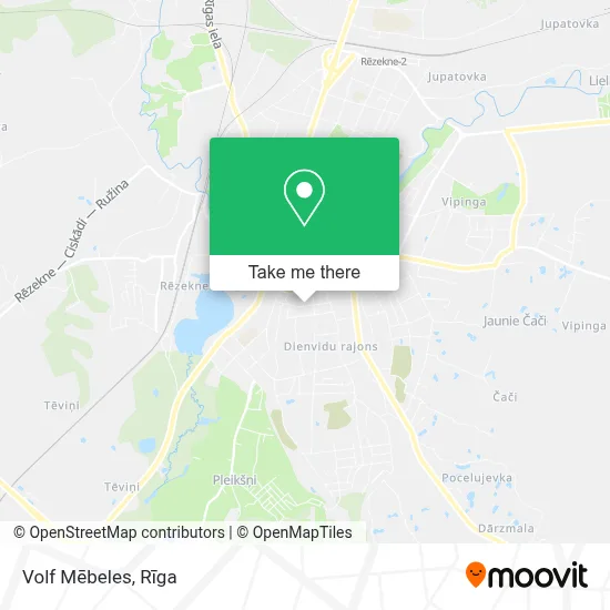 Volf Mēbeles map