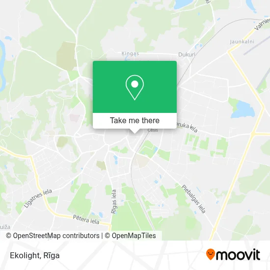 Ekolight map