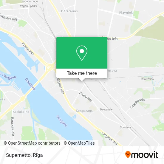 Supernetto map