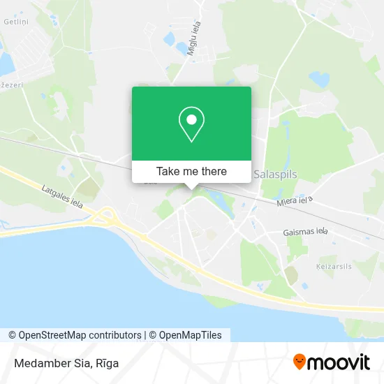 Medamber Sia map