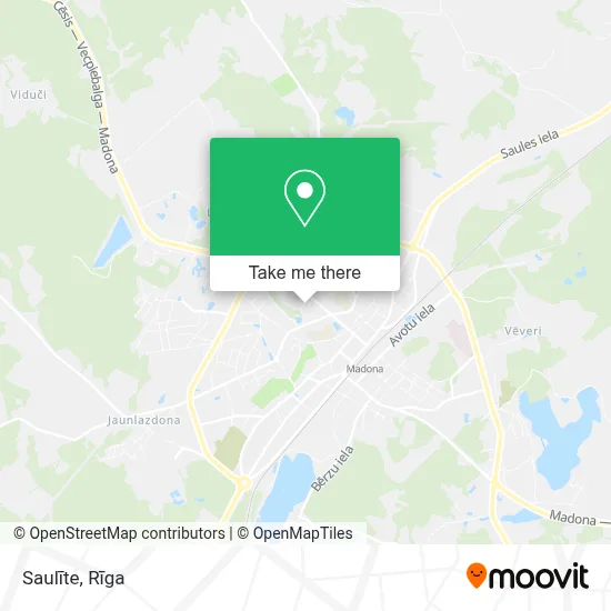 Saulīte map