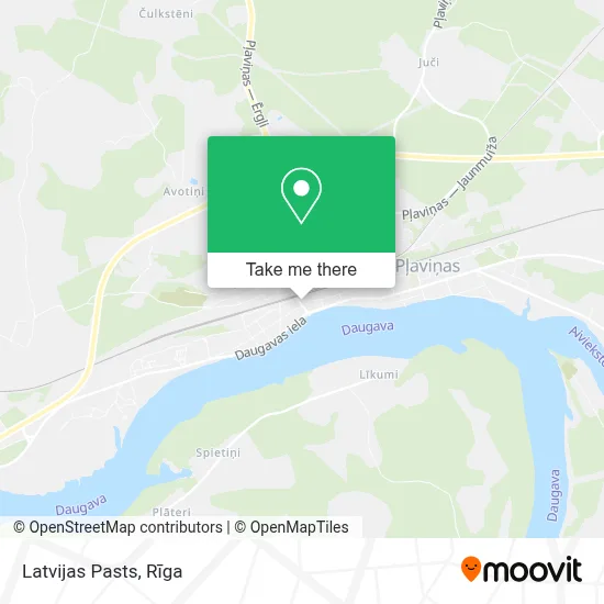 Latvijas Pasts map