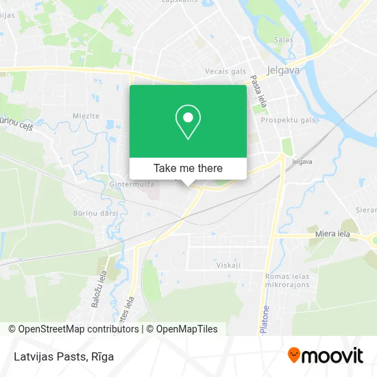 Latvijas Pasts map