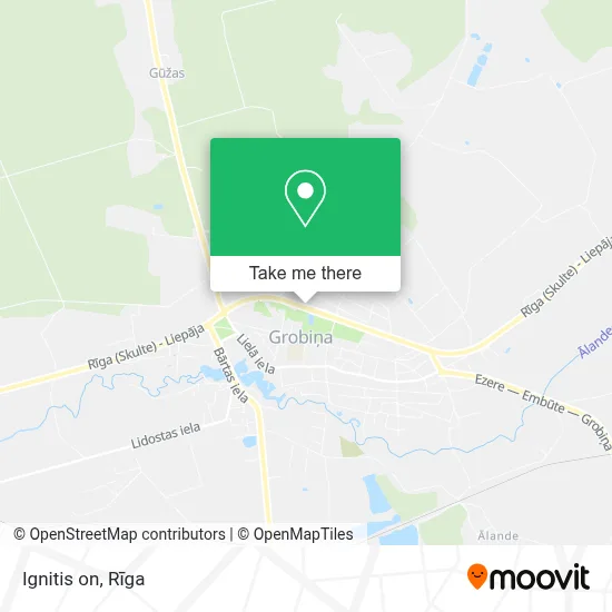 Ignitis on map