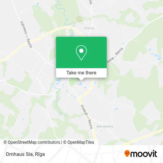 Dmhaus Sia map