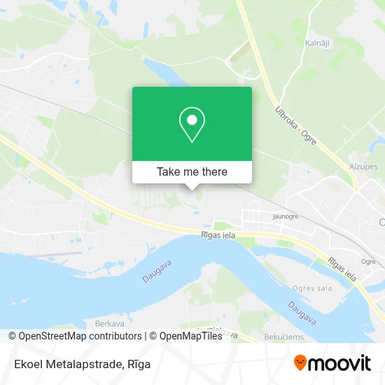 Ekoel Metalapstrade map