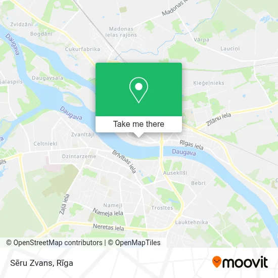Sēru Zvans map