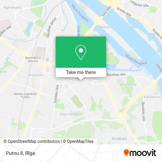 Putnu 8 map