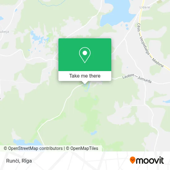 Runči map