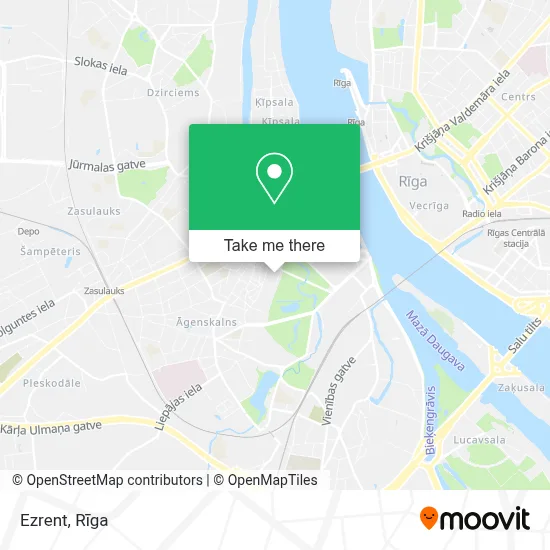 Ezrent map