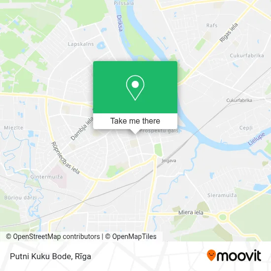 Putni Kuku Bode map