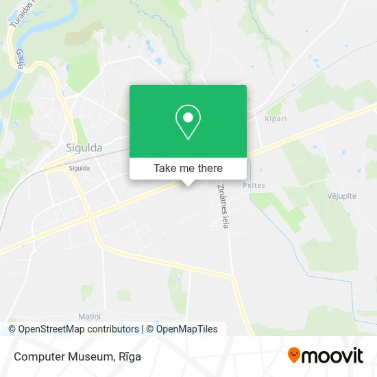 Computer Museum map