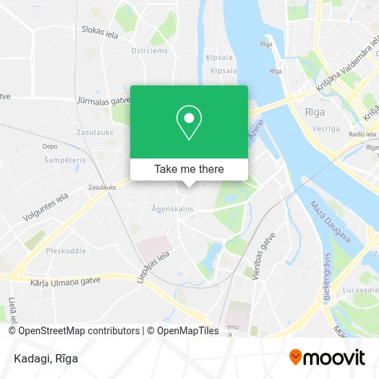 Kadagi map