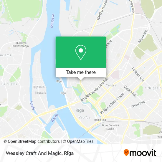 Weasley Craft And Magic map