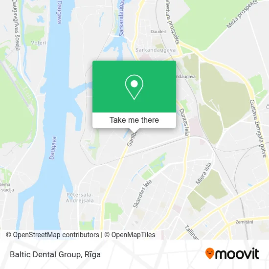 Baltic Dental Group map