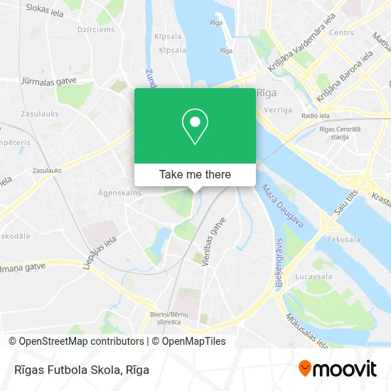 Rīgas Futbola Skola map