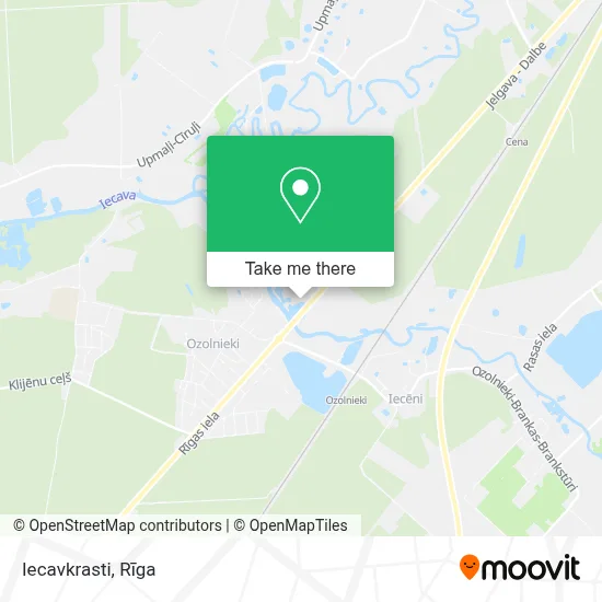 Iecavkrasti map