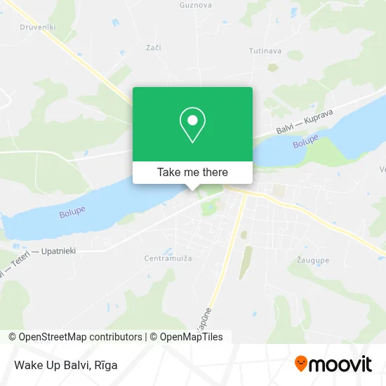 Wake Up Balvi map