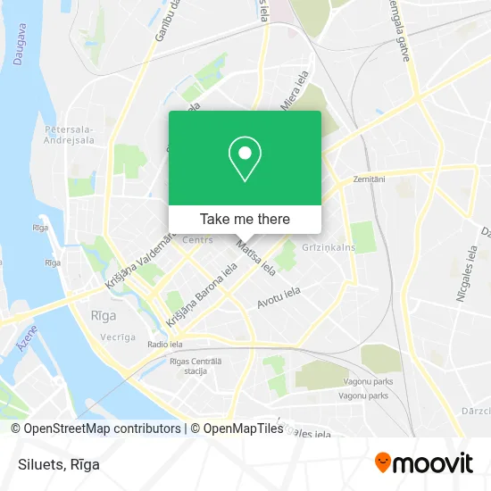 Siluets map