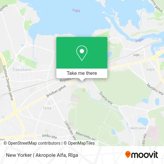 New Yorker | Akropole Alfa map