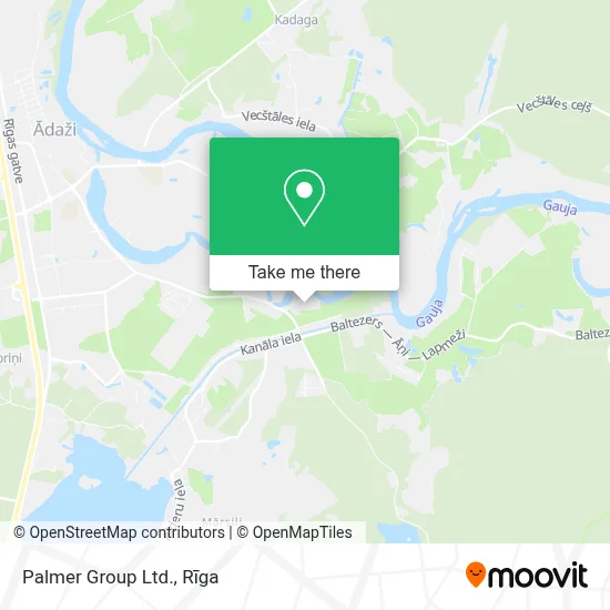 Palmer Group Ltd. map
