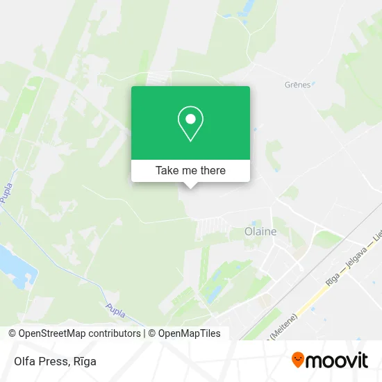 Olfa Press map