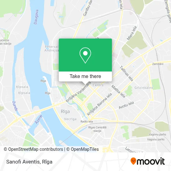 Sanofi Aventis map